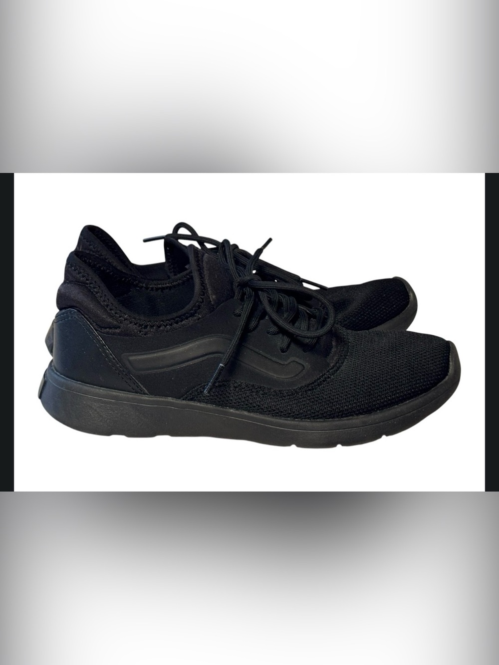 black Vans Staple x Iso Route sneakers men 7 women 8.5
